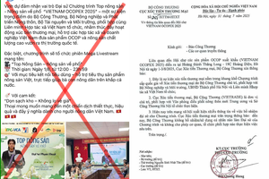 Bộ Công thương không sử dụng cá nhân nào làm đại sứ Hội chợ sản phẩm OCOP xuất khẩu