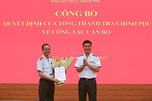 Thanh tra Chính phủ bổ nhiệm ông Lê Quang Linh giữ chức Vụ trưởng Vụ Kế hoạch - Tài chính