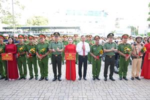 Công an Thành phố Hồ Chí Minh ra quân cao điểm trấn áp tội phạm bảo vệ các sự kiện trọng đại