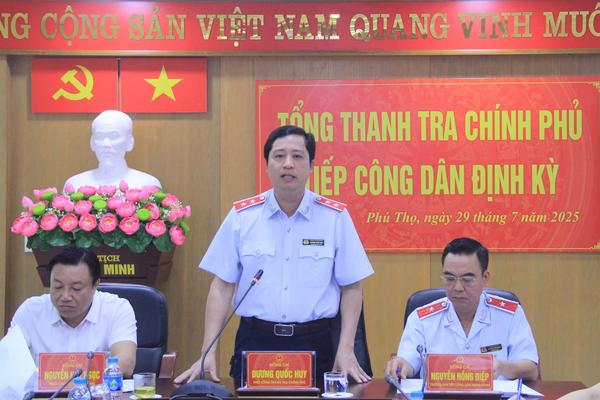 Thanh tra Chính phủ tiếp công dân buổi đầu tiên sau khi thực hiện chính quyền địa phương 2 cấp