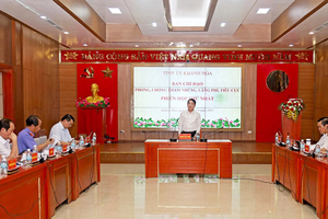 Khánh Hòa: Định hướng giải quyết đối với 2 vụ án thuộc diện Ban Chỉ đạo theo dõi, chỉ đạo