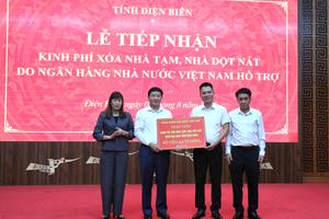 Tỉnh Điện Biên tiếp nhận 2,5 tỷ đồng xoá nhà tạm, nhà dột nát
