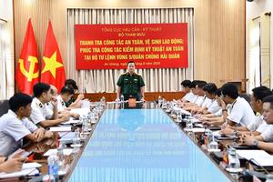 Đẩy mạnh thanh tra về an toàn, vệ sinh lao động trong Quân đội