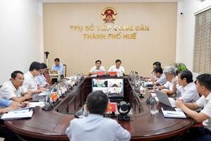 Lãnh đạo TP Huế tiếp công dân định kỳ