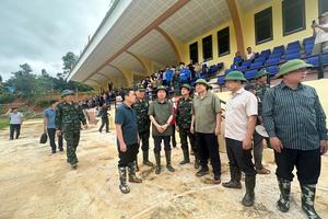 Phó Thủ tướng Trần Hồng Hà chỉ đạo công tác cứu hộ, khắc phục hậu quả lũ quét tại Điện Biên