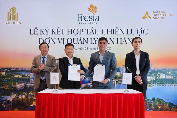 Công ty CP Địa ốc Tân Vạn ký kết hợp tác chiến lược với Altara Hospitality Group