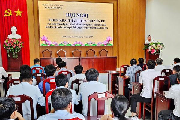 An Giang: Tập trung thanh tra các lĩnh vực dễ phát sinh tham nhũng, tiêu cực