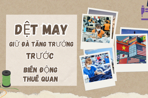 Dệt may tìm cơ hội tăng trưởng giữa vòng xoáy thuế quan