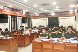 Kiểm tra công tác tại Tòa án Quân sự Quân khu 7