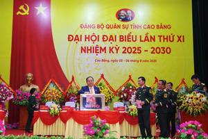Bí thư Tỉnh ủy Quản Minh Cường giữ chức Bí thư Đảng ủy Quân sự tỉnh Cao Bằng