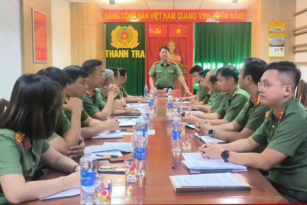Thanh tra bảo vệ bí mật nhà nước, an ninh mạng tại 4 đơn vị thuộc Công an Đà Nẵng