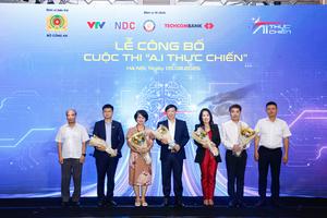 Techcombank đồng tổ chức và độc quyền  tài trợ chương trình "A.I thực chiến"