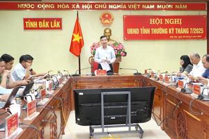 Chủ tịch UBND tỉnh Đắk Lắk Tạ Anh Tuấn chỉ đạo quyết liệt triển khai nhiệm vụ, đảm bảo tăng trưởng
