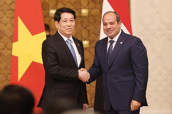 Tuyên bố chung về việc nâng cấp quan hệ lên Đối tác toàn diện giữa Việt Nam và Ai Cập