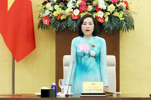 Phó Chủ tịch Quốc hội Nguyễn Thị Thanh gặp mặt Đoàn ĐBQH tỉnh Ninh Bình