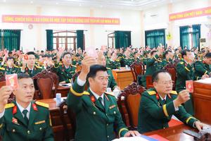 Đại hội Đại biểu Đảng bộ Quân sự tỉnh Vĩnh Long thành công tốt đẹp