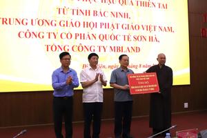 Hơn 4,6 tỷ đồng ủng hộ người dân vùng thiên tai Điện Biên