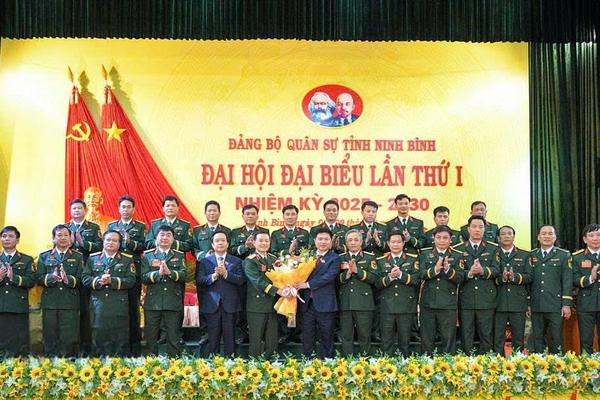Bí thư Tỉnh uỷ Ninh Bình giữ chức Bí thư Đảng uỷ Quân sự tỉnh
