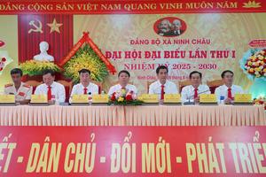 Chủ tịch UBND tỉnh Quảng Trị mong muốn Đảng bộ xã Ninh Châu xây dựng chính quyền liêm chính, hiệu lực, hiệu quả