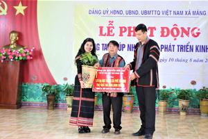 Quảng Ngãi: Hỗ trợ người dân xã Măng Ri nhanh chóng khôi phục sản xuất sau bão số 3