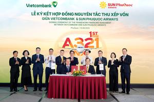 Vietcombank đồng hành cùng Sun PhuQuoc Airways ngay từ ngày đầu, chắp cánh đội bay tương lai