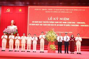 Công an tỉnh Lào Cai phát huy truyền thống, đổi mới, linh hoạt, sáng tạo, đạt nhiều thành tích nổi bật