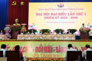 Đảng bộ UBND tỉnh Tây Ninh xác định mục tiêu tăng trưởng GRDP giai đoạn 2026-2030 bình quân 10-10,5%