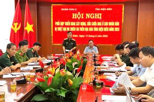 Hoàn thiện 321 nhà ở cho Nhân dân vùng lũ Điện Biên trước 30/9