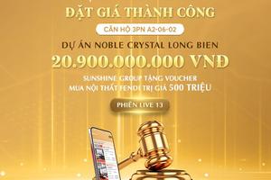 Căn hộ hàng hiệu siêu V.I.P của Sunshine Group tại phía Đông Hà Nội sẽ lên sóng phiên livestream 15/8