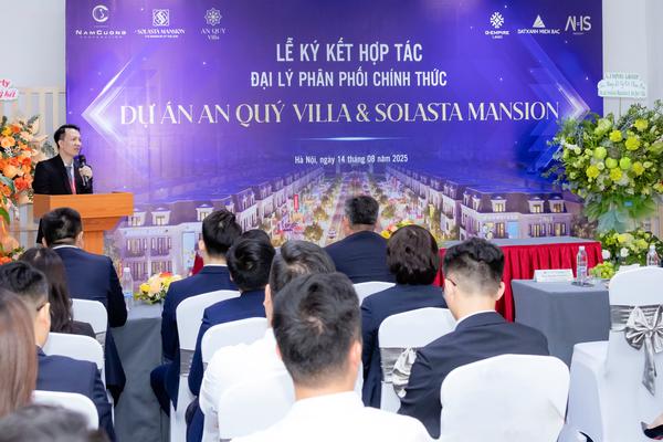 Long trọng lễ ký kết hợp tác đại lý phân phối dự án KĐT Dương Nội