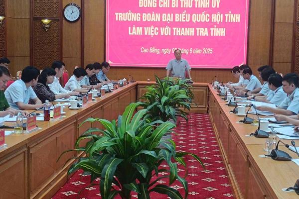 Thanh tra tỉnh Cao Bằng: Ban hành kế hoạch thực hiện các nghị quyết về đổi mới công tác xây dựng và thi hành pháp luật