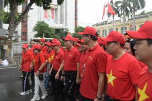 Hàng trăm nghìn người tham gia "Cùng Việt Nam tiến bước"