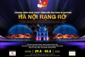 “Hà Nội rạng rỡ”: Kể lại lịch sử Thăng Long-Hà Nội