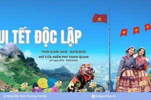 Hoạt động "Vui Tết độc lập" chào mừng Quốc khánh 2/9 tại Làng Văn hóa - Du lịch các dân tộc Việt Nam