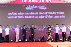Lạng Sơn tổ chức phiên chợ thúc đẩy chuyển đổi số và thanh toán không tiền mặt