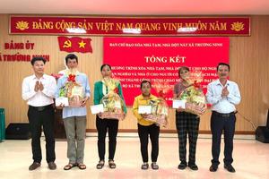 Quảng Trị: Xã Trường Ninh cơ bản hoàn thành công tác xóa nhà tạm, nhà dột nát