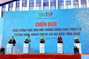 Phát động Chiến dịch tăng cường thực hiện môi trường không khói thuốc lá tại nhà hàng, khách sạn và các địa điểm công cộng