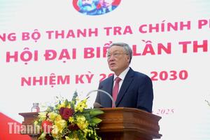 Toàn văn phát biểu của Phó Thủ tướng Thường trực Chính phủ Nguyễn Hòa Bình tại Đại hội Đảng bộ Thanh tra Chính phủ lần thứ I, nhiệm kỳ 2025-2030