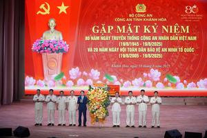 Công an Khánh Hòa kỷ niệm 80 năm Ngày truyền thống