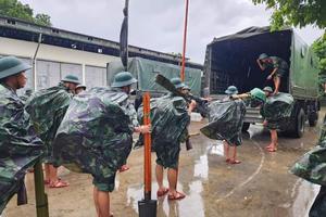 Bộ Tổng Tham mưu: Toàn quân sẵn sàng chống lũ, sạt lở