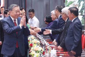 Tổng Bí thư Tô Lâm: Lấy lợi ích của dân tộc, của Nhân dân làm tối thượng