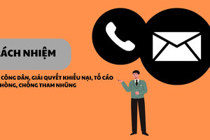 Thanh tra Chính phủ hướng dẫn về trách nhiệm tiếp công dân, giải quyết khiếu nại, tố cáo và phòng, chống tham nhũng