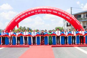 Khánh thành cầu Rạch Miễu 2: Biểu tượng kết nối và phát triển vùng Đồng bằng sông Cửu Long