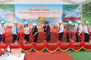 Sơn La khởi công và khánh thành 2 công trình chào mừng sự kiện lớn của dân tộc