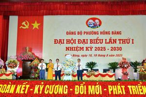 Hải Phòng: Phường Hồng Bàng là hạt nhân đoàn kết, truyền cảm hứng phát triển