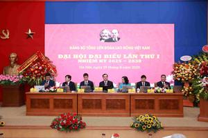 Đại hội đại biểu Đảng bộ Tổng Liên đoàn Lao động Việt Nam lần thứ I, nhiệm kỳ 2025- 2030