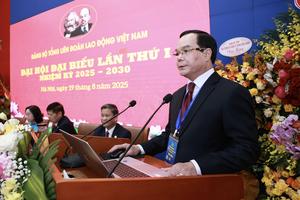 Ông Nguyễn Đình Khang giữ chức Bí thư Đảng ủy Tổng Liên đoàn Lao động Việt Nam