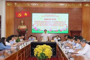 Lai Châu: Tăng cường phát hiện, xử lý tham nhũng gắn với hoạt động thanh tra, kiểm tra