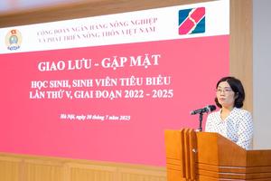 Agribank biểu dương học sinh, sinh viên tiêu biểu là con cán bộ, người lao động trong hệ thống