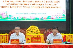 Gỡ nút thắt cho tỉnh Ninh Bình trong vận hành mô hình chính quyền hai cấp